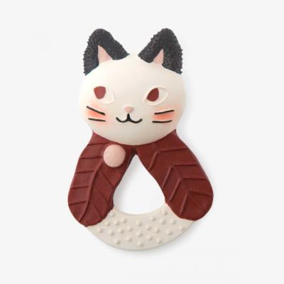Anneau de dentition Chat Après la pluie Moulin Roty